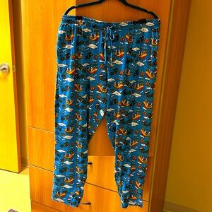 Yo Ho Ho Dachshund Thru The Snow Pajama Pants